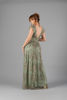 Imagen de Maxi Dress Cuello V Profundo Brillo