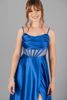 Imagen de Maxi Dress Satin Estilo Corse, Falda Amplia