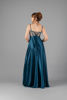 Imagen de Maxi Dress Satin Estilo Corse, Falda Amplia