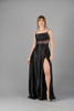 Imagen de Maxi Dress Satin Estilo Corse, Falda Amplia