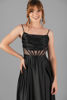 Imagen de Maxi Dress Satin Estilo Corse, Falda Amplia