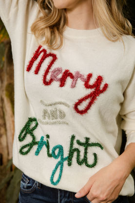 Imagen de Sweater "Merry And Bright"  ( Exclusivo Pagina )