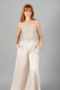 Imagen de Set Pantalon Satin Top Straple Lentejuelas    ( Exclusivo Pagina)