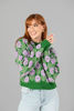 Imagen de Sweater Flores Cuello Redondo