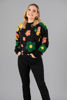 Imagen de Sweater Floral Cuello Redondo