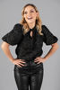 Imagen de Blusa Mangas Balloon Cuello Chino