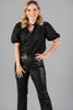Imagen de Blusa Mangas Balloon Cuello Chino