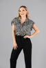Imagen de Blusa Animal Print Manga Corta      (Exclusivo Pagina)