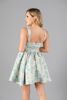 Imagen de Vestido Floral, Estilo Corse, Tela Jacquard     (Exclusivo Pagina)