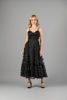 Imagen de Vestido Tirantes Detalle Print Mariposas  En Relieeve
