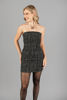 Imagen de Vestido Tweed Cuadros, Straple