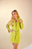 Imagen de Vestido Estilo Blazer, Accesorio Metal, Mangas
