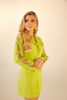 Imagen de Vestido Estilo Blazer, Accesorio Metal, Mangas