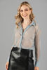 Imagen de Blusa Camisera Trasparente  Brillo     (Exclusiva Pagina)
