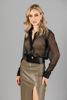 Imagen de Blusa Camisera Trasparente  Brillo     (Exclusiva Pagina)