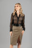 Imagen de Blusa Camisera Trasparente  Brillo     (Exclusiva Pagina)