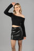 Imagen de Top Manga Larga Off Shoulder Tejido