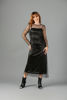 Imagen de Vestido Net, Manga larga, Forro Satin