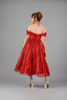 Imagen de Vestido Off Shoulder, Falda Amplia, Brillo     (Exclusivo Pagina)