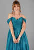 Imagen de Vestido Off Shoulder, Falda Amplia, Brillo     (Exclusivo Pagina)