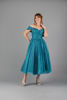 Imagen de Vestido Off Shoulder, Falda Amplia, Brillo     (Exclusivo Pagina)