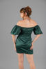 Imagen de Vestido Satin Off Shoulder