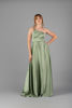 Imagen de Maxi Dress Satin Un Hombro