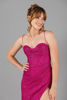Imagen de Vestido Estilo Corse Brillo Tirantes