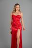 Imagen de Maxi Dress, Estilo Corse En Satin