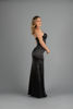 Imagen de Maxi Dress, Estilo Corse En Satin.    (Exclusivo Pagina)