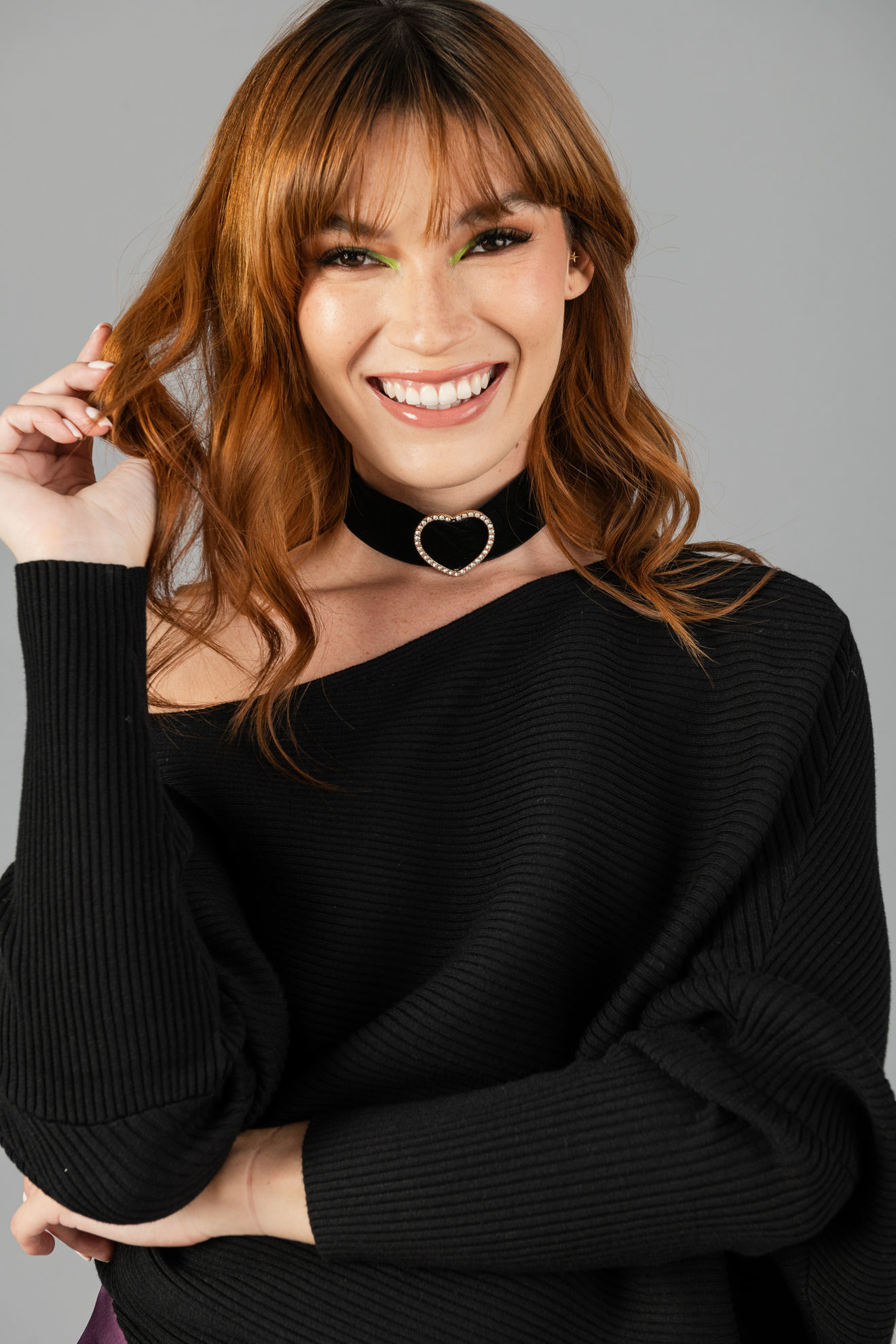 Imagen de Blusa Sweater  Hombro Descubierto