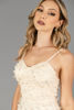 Imagen de Vestido Tirantes Detalle Print Mariposas  En Relieeve