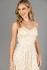 Imagen de Vestido Tirantes Detalle Print Mariposas  En Relieeve