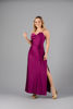 Imagen de Vestido Satin Tirantes, Cuello Bobo, Espalda Descubierta
