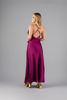 Imagen de Vestido Satin Tirantes, Cuello Bobo, Espalda Descubierta