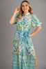 Imagen de Vestido Estampado Cuello Camisero       (Exclusivo Pagina)