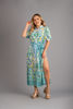 Imagen de Vestido Estampado Cuello Camisero       (Exclusivo Pagina)