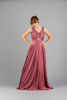 Imagen de Maxi Dress Satin Nudo Blusa