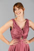 Imagen de Maxi Dress Satin Nudo Blusa