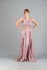 Imagen de Maxi Dress Satin Nudo Blusa