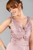 Imagen de Maxi Dress Satin Nudo Blusa