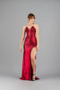Imagen de Maxi Dress Straple,Estilo Corse, Abalorios