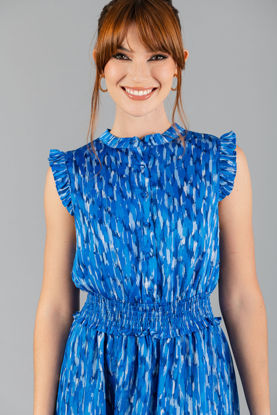 Imagen de Vestido Cuello Redondo Estampado      (Exclusivo Pagina)