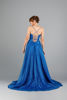 Imagen de Vestido Corse Falda Amplia, Con Brillo