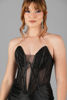 Imagen de Maxi Dress Straple,Estilo Corse, Abalorios