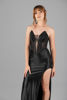 Imagen de Maxi Dress Straple,Estilo Corse, Abalorios