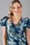 Imagen de Vestido Jacquard Cuello V Estampado