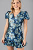 Imagen de Vestido Jacquard Cuello V Estampado
