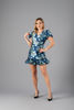 Imagen de Vestido Jacquard Cuello V Estampado