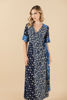 Imagen de Vestido En Rayon Cruzado Print Florecitas        (Exclusivo Pagina)